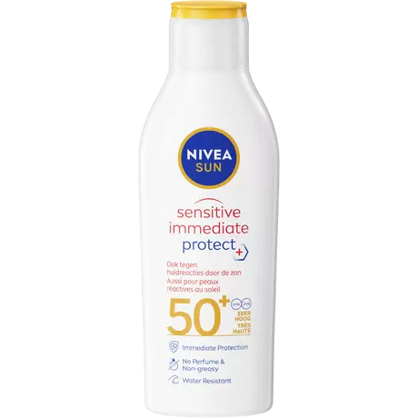 NIVEA SUN Sensitive Immediate Protect Zonnemelk SPF 50+ 200 ML