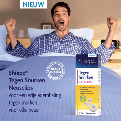 Shiepz Neusclips Tegen Snurken 2 stuks