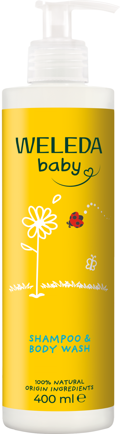 WELEDA Baby Calendula Shampoo & Douchecrème 400 ML