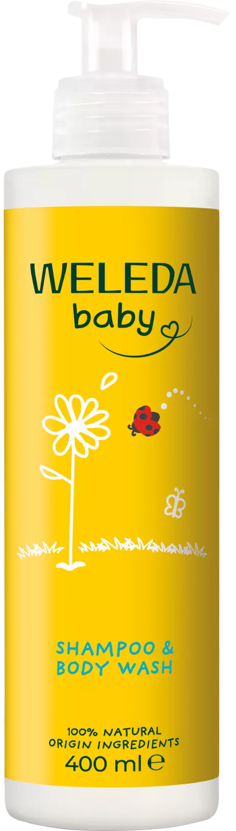 WELEDA Baby Calendula Shampoo & Douchecrème 400 ML