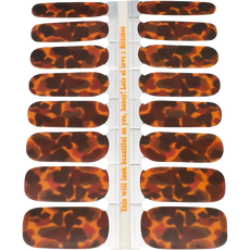 Blitsbee Gel Nagelstickers Lava Leopard&nbsp;20 stuks