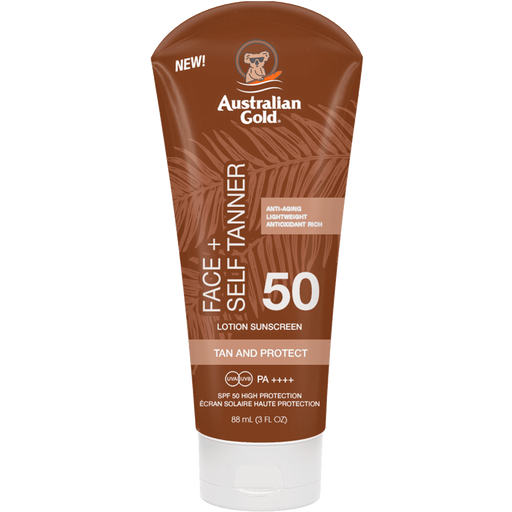Australian Gold Face Self Tanner SPF 50 88 ML