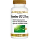 Golden Naturals Vitamine D3 25 MCG Softgel Capsules 120 stuks