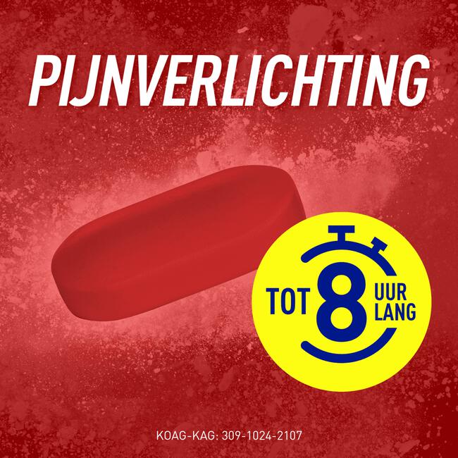 Advil Reliva Forte Oval-Tabs 400 mg Ibuprofen voor pijn en koorts