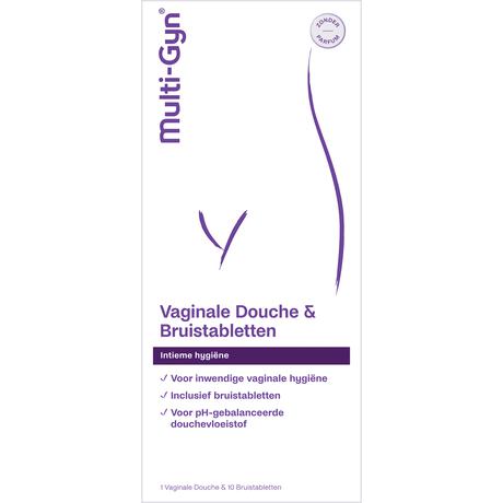Multi-Gyn Vaginale Douche & 10 Bruistabletten