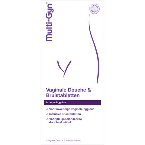 Multi-Gyn Vaginale Douche & 10 Bruistabletten