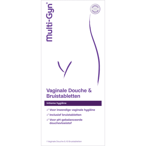 Multi-Gyn Vaginale Douche Bruistabletten 10 stuks