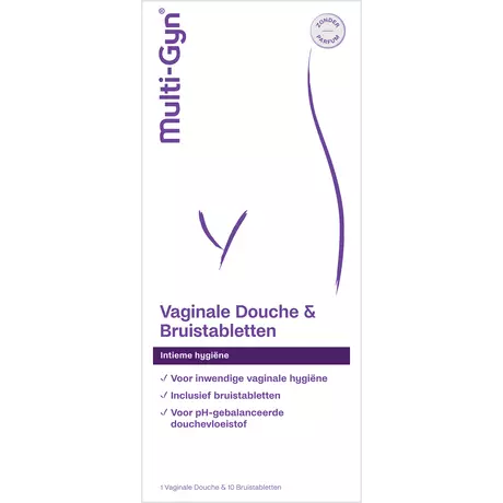 Multi-Gyn Vaginale Douche Bruistabletten 10 stuks