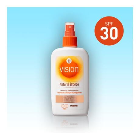 Vision Natural Bronze Zonnebrand Spray SPF30 180ML