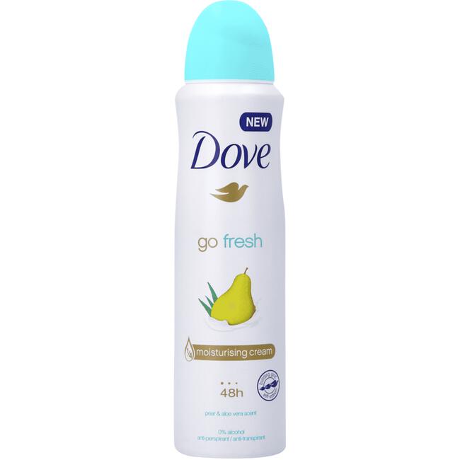 Dove Go Fresh Pear & Aloë Vera Anti-Transpirant Deodorant Spray 150 ML