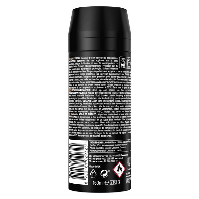 Axe Collision Leather & Cookies Deodorant Bodyspray 150 ML