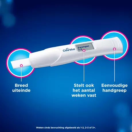 Clearblue Zwangerschapstest Met Wekenindicator 1 stuk