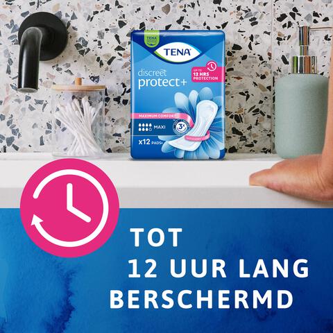 TENA Discreet Protect+ Maxi Incontinentieverband 6 stuks