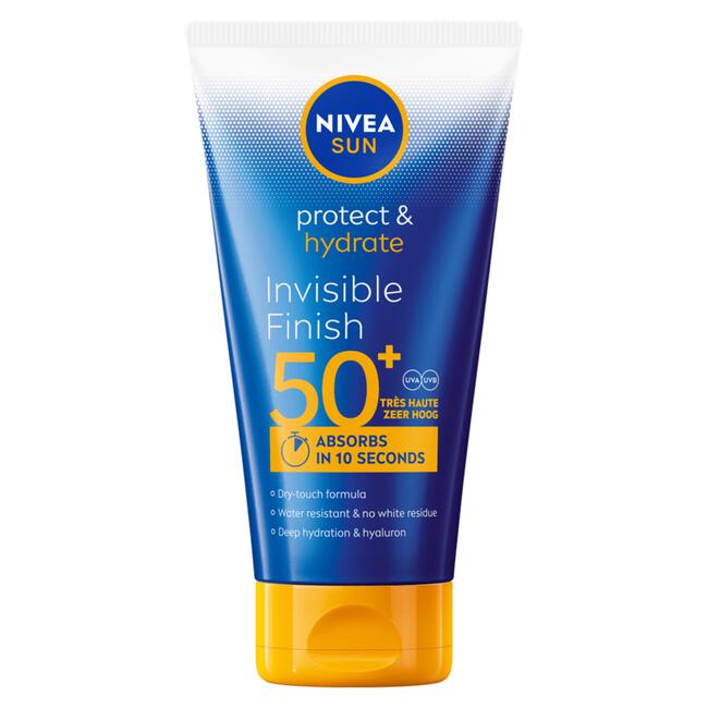 NIVEA SUN Protect & Moisture Invisible Finish SPF 50+ 150 ML