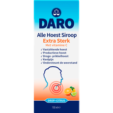Daro Alle Hoest Siroop Extra Sterk Met Vitamine C 150 ML