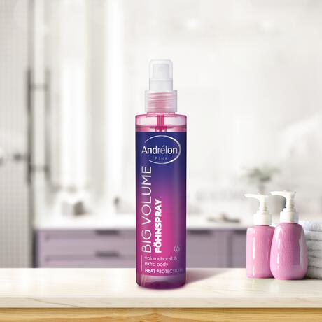 Andrélon Pink Big Volume Fohnpray 200 ML