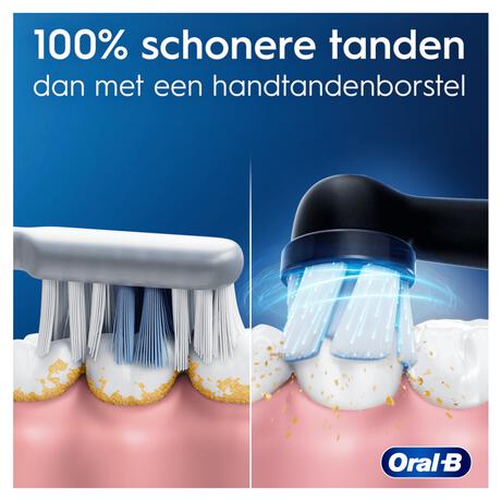 Oral-B iO 2 Duo Zwart & Roze 2 Elektrische Tandenborstels