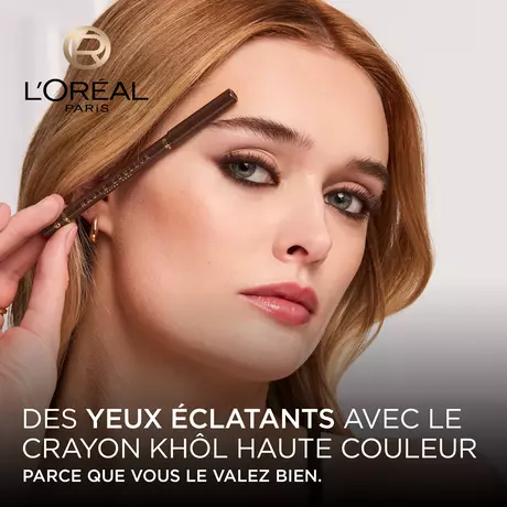 L'Oréal Paris Haute Couleur Crayon Khol Eyeliner Brun Leather Bruin
