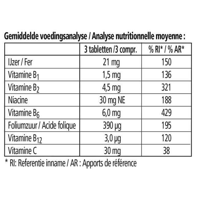 Salus Floradix IJzer Tabletten
