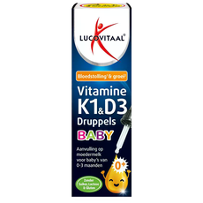 Lucovitaal K1 & D3 Vitamine Druppels Baby 14,5 Ml