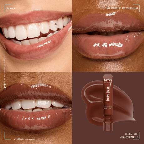 NYX Professional Makeup Jelly Job Lipgloss 16 Jellybean Bruin
