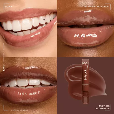 NYX Professional Makeup Jelly Job Lipgloss 16 Jellybean Bruin