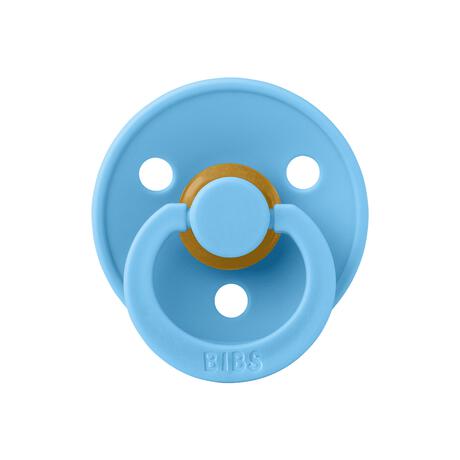 BIBS Colour Fopspeen Latex 2 pack - Mushroom/Breeze - Maat 2