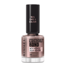 Rimmel London Wonder'Bond Care+Color Nagellak - Bruin - 006 Chai Treat