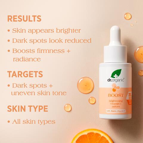 Dr. Organic Brightening Stable Vitamin C Serum 30 ML