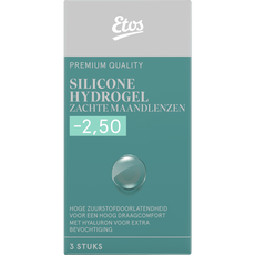 Etos Silicone Hydrogel Zachte Maandlenzen -2.50 3st.