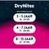 DryNites Vrolijke Luierbroekjes Meisjes 9 tot 13 Jaar (27 - 57 kg) 9 stuks
