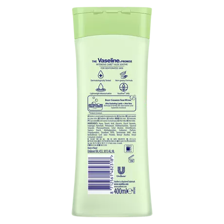Vaseline Intensive Care Aloe Soothe Bodylotion 400 ML