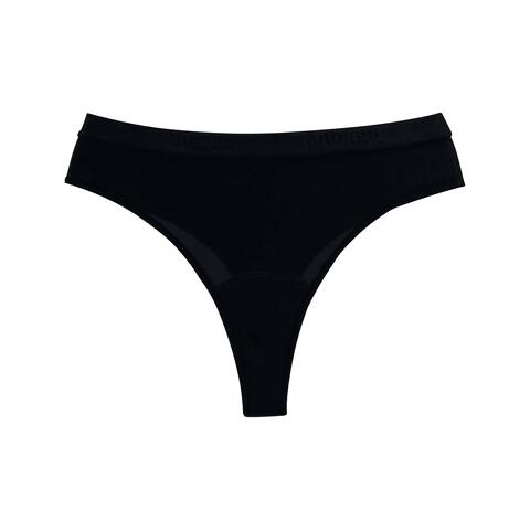 Snuggs period underwear Active highrise light black L