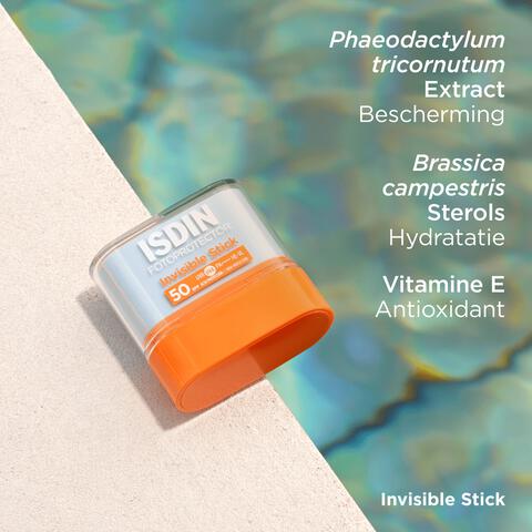 ISDIN Invisible Zonnebrand Stick SPF50 10G