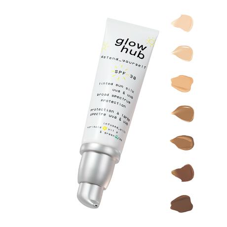 Glow Hub Defend Yourself Face Sunscreen Tinted Spf30 One & Only 50Ml