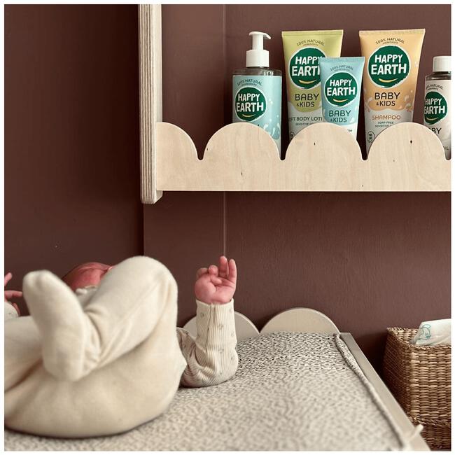 Happy Earth 100% Natuurlijke Baby & Kids Badschuim 100 ML