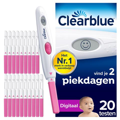 Clearblue Digitale Ovulatietestset 20 Stuks