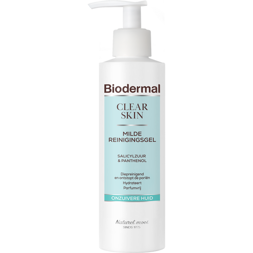 Biodermal Clear Skin Milde Reinigingsgel 200 ML