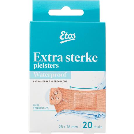Etos Extra Sterke Pleister Waterproof 20 Pleisters