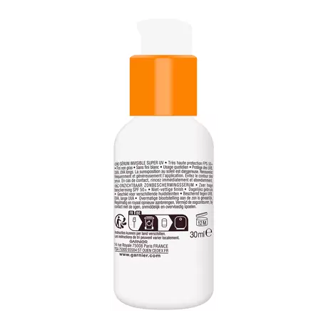 Garnier Ambre Solaire Sensitive Expert+ Super UV Face Serum SPF50+ 30 ML