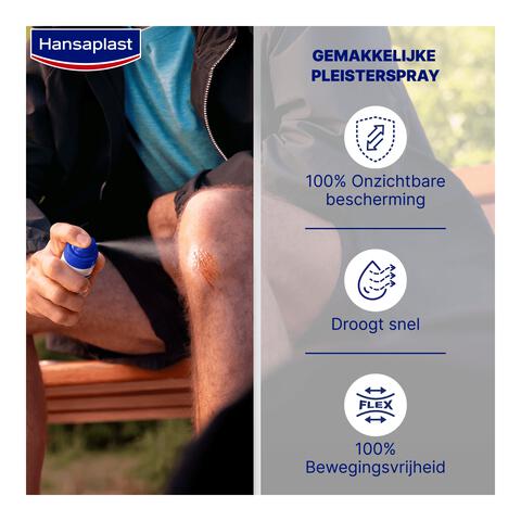 Hansaplast second skin protection pleister spray 40 ml