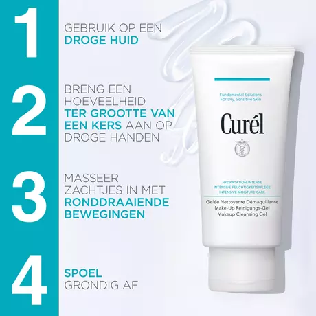 Curél Makeup Cleansing Gel 130 gram