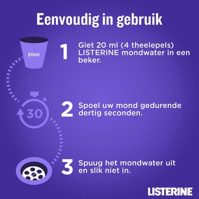 Listerine® Total Care Sensitive Mondspoeling 500 ML