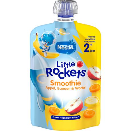 Nestlé Little Rockets Smoothie Appel Banaan Wortel 2+