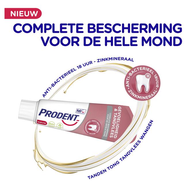 Prodent  Gevoeligheid & Tandvlees Tandpasta 75 ML