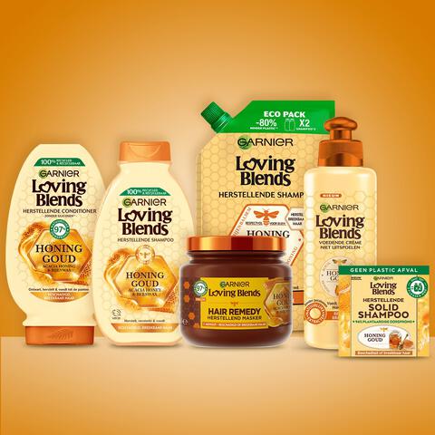 Garnier Loving Blends Honing Goud Leave-In Crème 200 ML