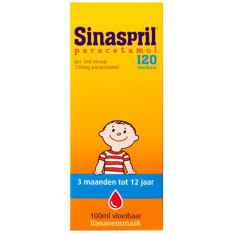 Sinaspril Vloeibaar paracetamol 120 mg 100 ML