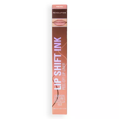 Revolution Lip Shift Ink Peel Off Lipliner Stain Nude Talk