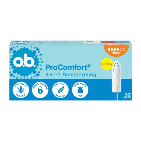 o.b.® Pro Comfort Advanced Super Tampons 32 Stuks
