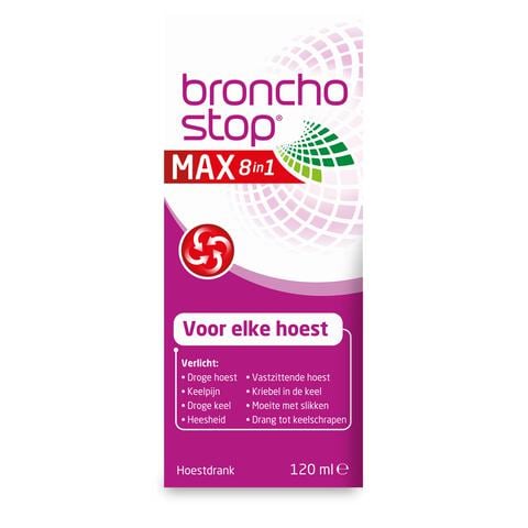 Bronchostop Max 8in1 Hoestdrank 120 ML